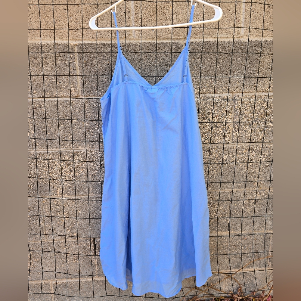 Sundance Azure Lace Detail Midi Dress And Slip with Pockets - Picture 10 of 11